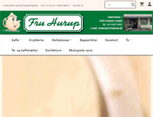 Tablet Screenshot of fruhurup.dk